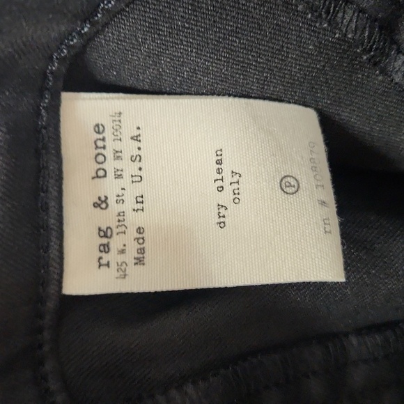 Rag & Bone Raja Shoreditch Skinny Side Embroidered Jeans - Picture 8 of 9